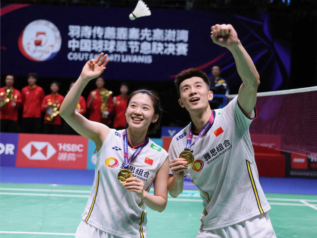 雅思组合完美收官末战 国羽三金闪耀总决赛